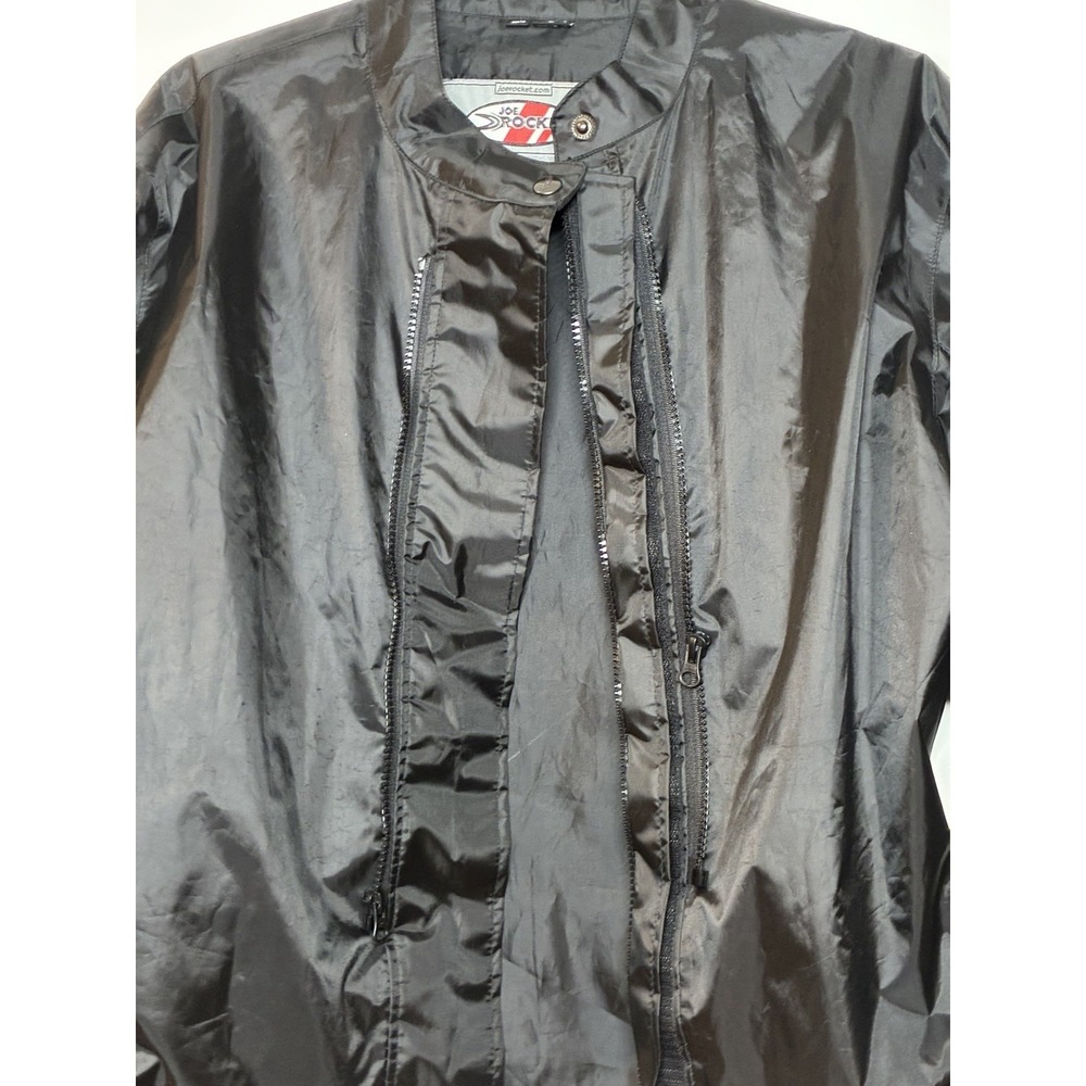 Joe Rocket Inner Shell Lining For Motorcycle Riding Jacket Large Black Rain - Picture 2 of 6